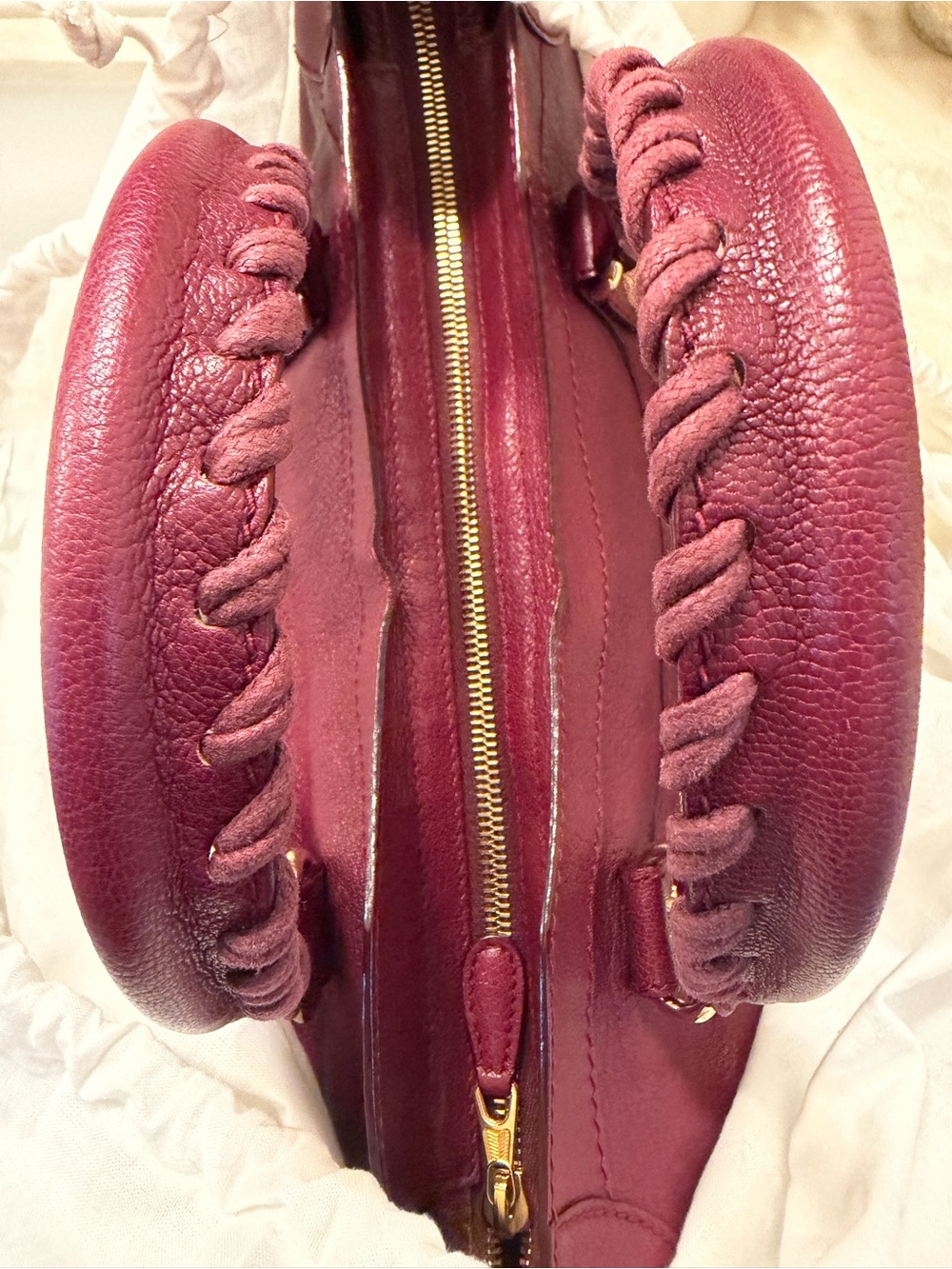 Balenciaga Chevre Hamilton Giant 12 Gold Hardware City Bordeaux - Picture 9 of 11